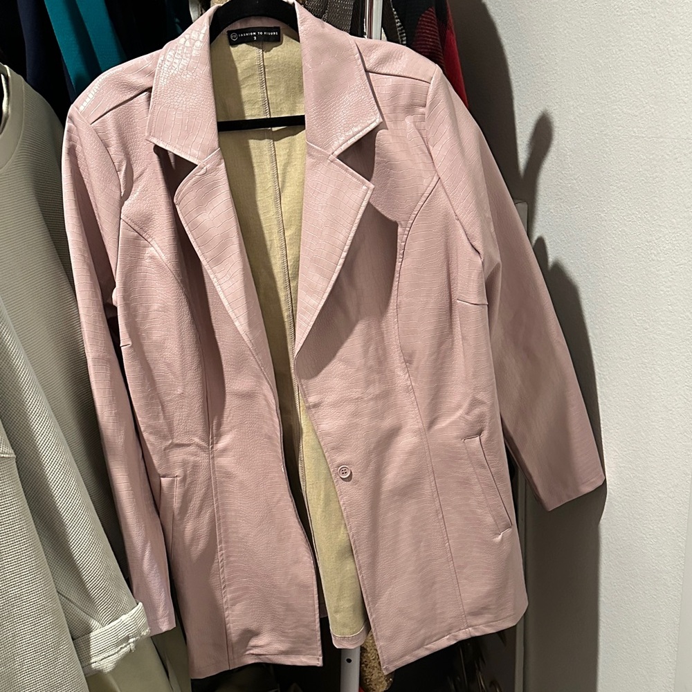 Fashion to Figure Light Pink Blazer